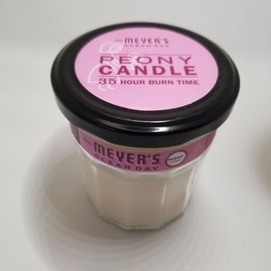 Mrs. Meyer's Clean Day Peony Scented Soy Candle